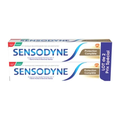 Afbeelding van Sensodyne Complete Beschermingsset van 2 x 75 ml