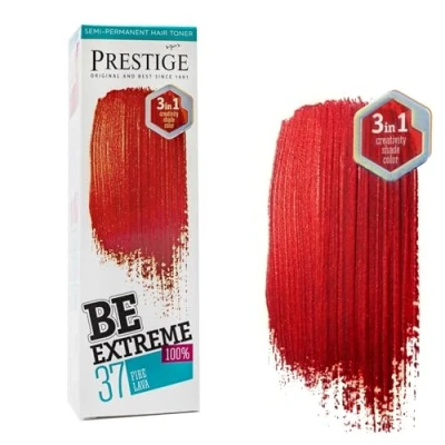 Afbeelding van Extreme Haartoner, semi permanent, kleur 37 Fiery Lava, zonder ammoniak, parabenen en PPD