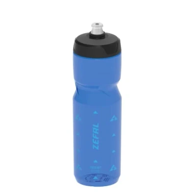 Afbeelding van ZEFAL Sense Soft 80 drinkfles voor fiets en mountainbike, zachte geurloze sportfles, BPA vrij, siliconen speen, transparant, 800 ml