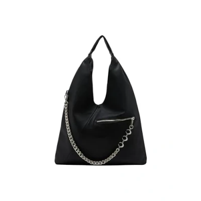 Afbeelding van faina HOBO Handtas, Dames, Maat: One Size, Black