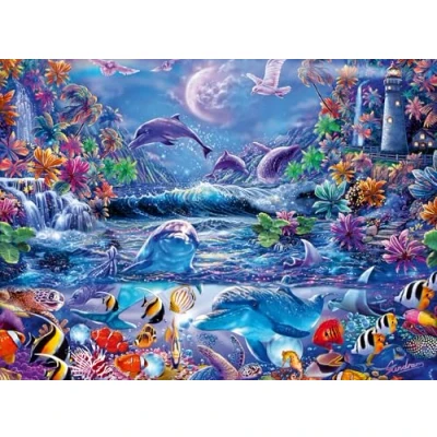 Image de Puzzle 500 pièces Ravensburger Star Line La magie du clair de lune