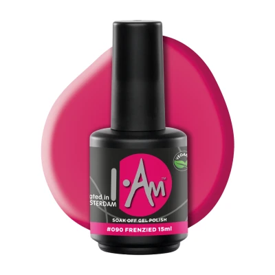 Afbeelding van I.Am Soak Off Gel Polish #090 Frenzied (15ml)