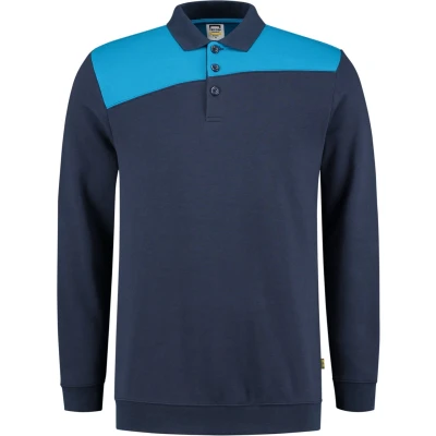 Afbeelding van Polosweater Bicolor Naden TRICORP WORKWEAR