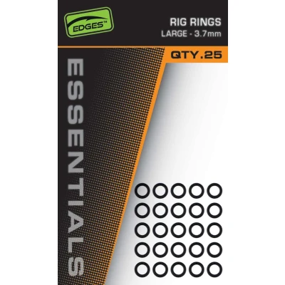 Afbeelding van Fox Edges Essentials Rig Rings (25 pcs) Maat : Large 3.7mm