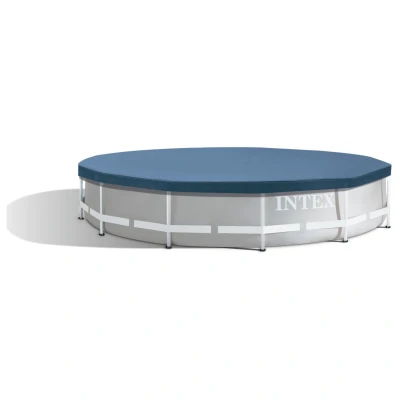 Afbeelding van Intex Metal Frame 366 Pool Cover Afdekzeil Blauw Zwembad Accessoires