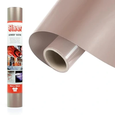 Afbeelding van Siser® Thermotransfer vinyl, champagne, 100 x 30 cm