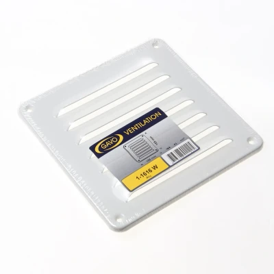 Afbeelding van Gavo Schoepenrooster aluminium wit 15.5 x