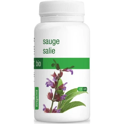 Image de 3 Remise sur Sauge bio (120 vegecaps) Salvia officinalis Purasana