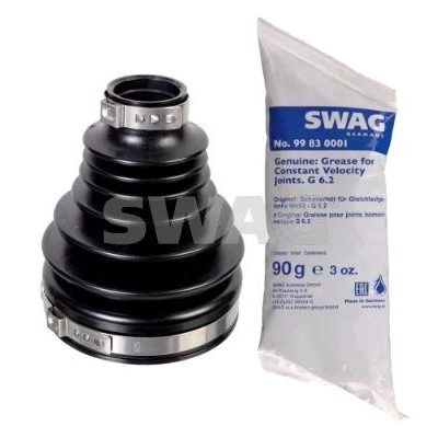 Afbeelding van SWAG 33 10 2948 Aandrijfashoes Vooras links, Versnellingsbak zijde, rechts Thermoplastic