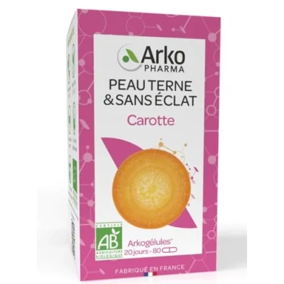 Afbeelding van Arkopharma Doffe en glansvrije huid bio 80 capsules arkocapsules