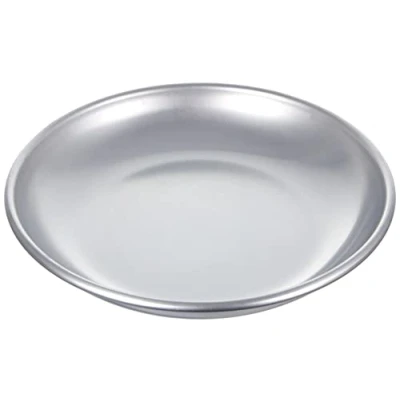 Afbeelding van Pentole Agnelli Aluminium Lijn 3 mm Zeevruchten Dienblad 24 cm Zilver