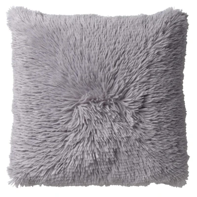 Afbeelding van Dutch Decor FLUFFY Kussenhoes 60x60 cm superzacht XL kussensloop Micro Chip lichtgrijs