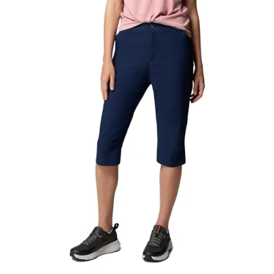 Afbeelding van Columbia Leslie Falls Knee Wandelbroek Dames Collegiate Navy 40 Blauw