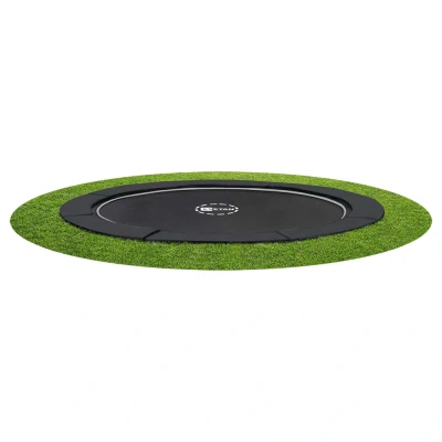 Afbeelding van Etan PremiumFlat trampoline 366 cm zwart inground inbouw