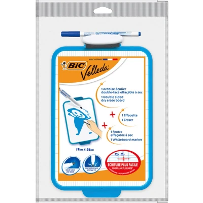 Afbeelding van Whiteboard Bic Velleda 19x26cm inclusief stift en wisser