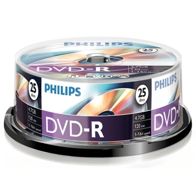 Image de Philips DVD R 25 stuks in cakebox