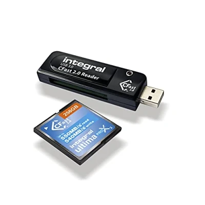 Afbeelding van Geïntegreerde CFast2.0 kaartlezer USB 3.0