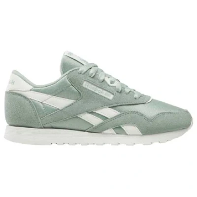 Afbeelding van Reebok Classic Sneakers laag, Dames, Maat: 36, Hybrid green/chalk Leer en textiel