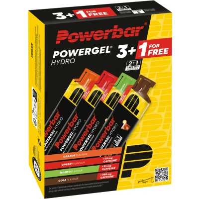 Afbeelding van Powerbar Hydrogel Multiflavour 3+1 Gratis