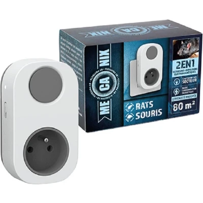 Afbeelding van Mecanix Ultrasoon Rat &amp; Muis 80m2 240V