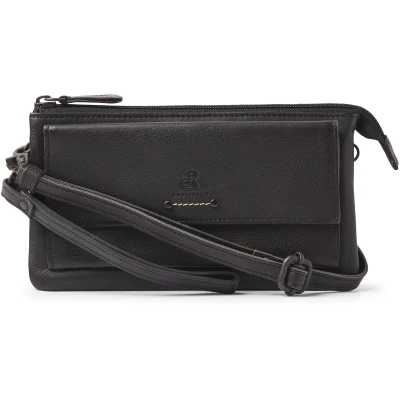Afbeelding van dR Amsterdam Tampa Schoudertas/Clutch zwart Damestas
