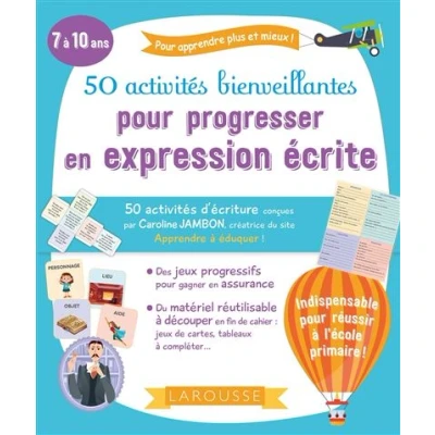 Image de 50 activités bienveillantes pour progresser en expression écrite