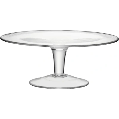 Afbeelding van L.S.A. Serve Serveerplateau op Voet ø 31 cm Transparent / Glass