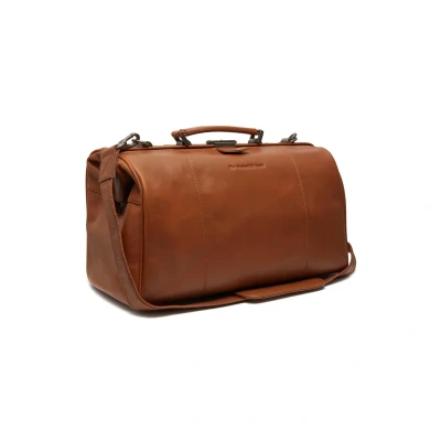 Afbeelding van The Chesterfield Brand Texel Reistas cognac Weekendtas