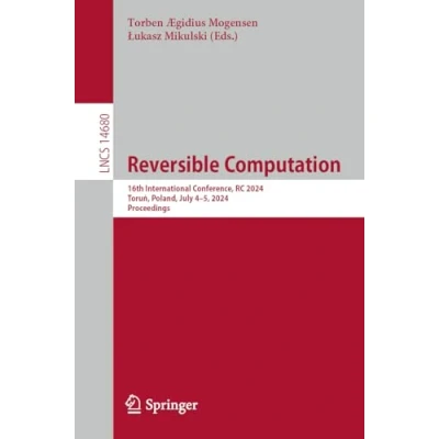 Afbeelding van Reversible Computation