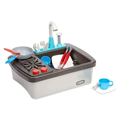 Afbeelding van Little Tikes Mijn Eerste Gootsteen &amp; Fornuis Speelgoedwasbak Rollenspel