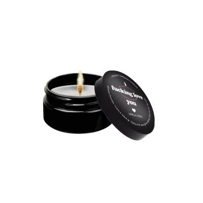 Afbeelding van Mini Massagekaars I fucking Love You