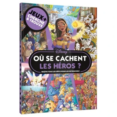 Image de DISNEY Où se cachent les héros ? Jeux + Cherche et trouve