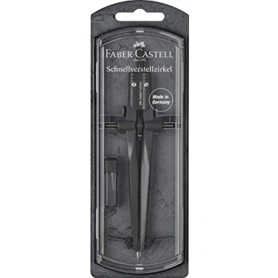 Afbeelding van Faber Castell Snelverstelpasser FCStream steen zwart