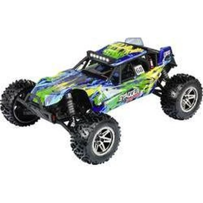 Afbeelding van Reely Stagger Brushless 1:10 RC auto Elektro Buggy 4WD 100% RTR 2,4 GHz Incl. accu, oplader en batterijen voor de zende