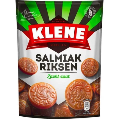 Afbeelding van Klene Salmiakriksen 8x210g