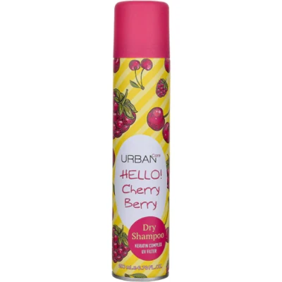 Afbeelding van Urban Care Dry Shampoo Hello Cherry Berry 200 ml