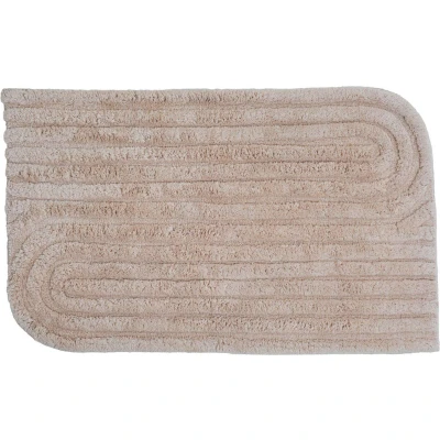Afbeelding van Veer Carpets Badmat Benja Beige 50 x 80 cm