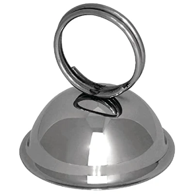 Afbeelding van Olympia RVS menukaarthouder ring