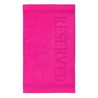 Afbeelding van Reserved Strandlaken 100x180 cm Roze