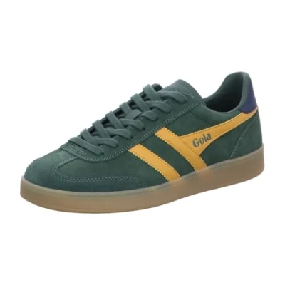 Afbeelding van Gola Basket Sneakers laag, Heren, Maat: 41, Evergreen sun navy gum Leer