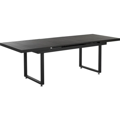 Afbeelding van Beliani VALCANETTO Tuintafel Zwart Aluminium