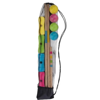 Afbeelding van Houten Croquet Set voor 4 spelers