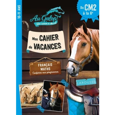Image de Cahier de vacances AU GALOP du CM2 à la 6e