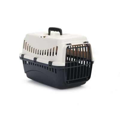 Afbeelding van Bz katten reismand gypsy creme/antraciet 45 x 26 29 cm