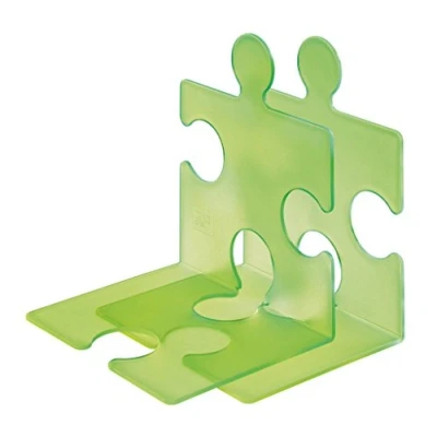 Image de HAN Serre livres PUZZLE, set de 2 pièces, vert translucide