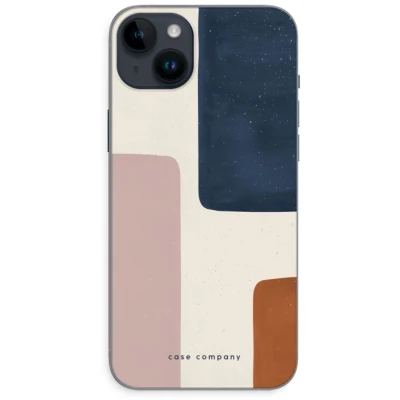 Afbeelding van Case Company® hoesje geschikt voor iPhone 14 Plus Geo #5 Soft Cover Telefoonhoesje Bescherming aan alle Kanten en Schermrand
