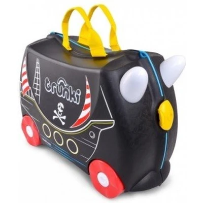 Afbeelding van trunki Pedro THE Pirate SHIP Trolley voor kinderen, Maat: One Size, Light red, yellow, blue
