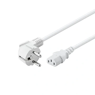 Afbeelding van Goobay CEE 7/7 C 13 electriciteitssnoer Wit 2,5 m CEE7/7 C13 stekker