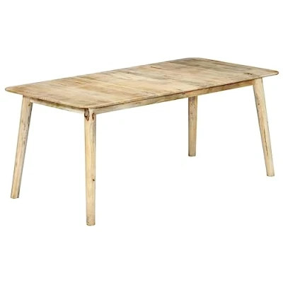 Image de vidaXL Table à manger 180x90x76 cm Bois de manguier massif282766