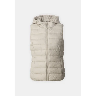 Afbeelding van ONLY Onlnewtahoe HOOD Waistcoat Bodywarmer, Dames, Maat: Small, Pumice stone